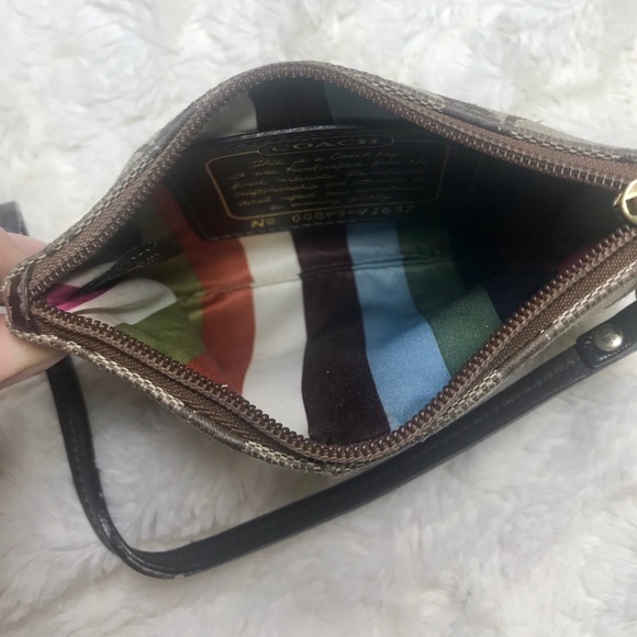 Coach Signature Collection Wristlet - Picture 6 of 6